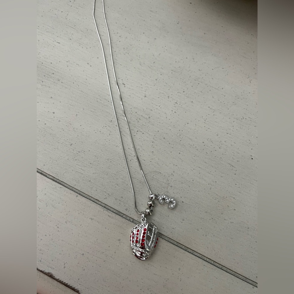 Sale!!!  Violet Victoria Baseball ⚾️ Glove Necklace—NWT!